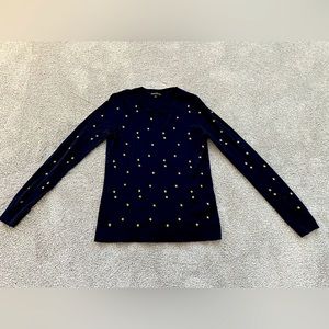 J Crew Gold Star Sweater